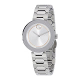 Movado Bold Silver Dial Silver Steel Strap Watch For Women - 3600381 Authentic Buy Shop Now
