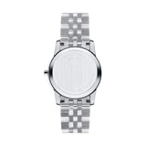 Movado Museum Classic Black Dial Silver Steel Strap Watch For Women - 0606505 Authentic Buy Shop Now