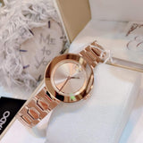 Movado Bold Rose Gold Dial Rose Gold Steel Strap Watch for Women - 3600387 Authentic Buy Shop Now
