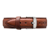 Daniel Wellington St Mawes White Dial Brown Leather Strap Watch For Men - DW00100052 Authentic Buy Shop Now