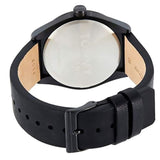 Tommy Hilfiger Monogram Pop Quartz Black Dial Black Leather Strap Watch For Men - 1791773 Authentic Buy Shop Now