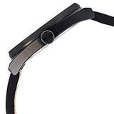 Tommy Hilfiger Monogram Pop Quartz Black Dial Black Leather Strap Watch For Men - 1791773 Authentic Buy Shop Now