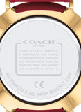 Coach Perry Red Dial Red Leather Strap Watch for Women - 14503852 Authentic Buy Shop Now