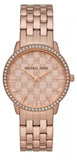 Michael Kors Argyle Quartz Rose Gold Dial Rose Gold Steel Strap Watch For Women - MK3156 Authentic Buy Shop Now