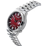 Citizen Tsuyosa Automatic Red Dial Silver Steel Strap Watch For Men - NJ0150-56W Authentic Buy Shop Now