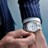 Citizen Tsuyosa Automatic White Dial Silver Steel Strap Watch For Men - NJ0150-81A Authentic Buy Shop Now