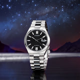 Citizen Tsuyosa Automatic Black Dial Silver Steel Strap Watch For Men - NJ0150-81E Authentic Buy Shop Now