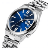 Citizen Tsuyosa Automatic Dark Blue Dial Silver Steel Strap Watch For Men - NJ0151-88L Authentic Buy Shop Now