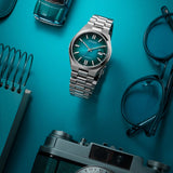 Citizen Tsuyosa Automatic Blue Dial Silver Steel Strap Watch For Men - NJ0151-88X Authentic Buy Shop Now