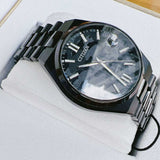 Citizen Tsuyosa Automatic Camouflage Black Dial Black Steel Strap Watch For Men - NJ0155-87E Authentic Buy Shop Now