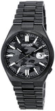 Citizen Tsuyosa Automatic Camouflage Black Dial Black Steel Strap Watch For Men - NJ0155-87E Authentic Buy Shop Now