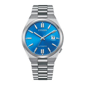 Citizen x Pantone Automatic Blue Dial Silver Steel Strap Watch For Men - NJ0158-89L Authentic Buy Shop Now