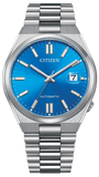 Citizen x Pantone Automatic Blue Dial Silver Steel Strap Watch For Men - NJ0158-89L Authentic Buy Shop Now