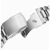 Citizen Tsuyosa Automatic Salmon Orange Dial Silver Steel Strap Watch For Men - NJ0159-86Z Authentic Buy Shop Now