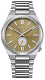 Citizen Tsuyosa Automatic Titanium Yellow Dial Silver Steel Strap Watch For Men - NK5010-51X Authentic Buy Shop Now