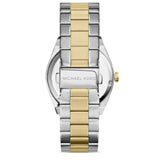Michael Kors Channing Blue Dial Two Tone Steel Strap Watch For Women - MK5893 Authentic Buy Shop Now