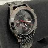 Hugo Boss Ikon Grey Dial Grey Mesh Bracelet Watch for Men - 1513443 Authentic Buy Shop Now
