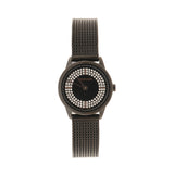 Calvin Klein Minimal Diamonds Black Dial Black Mesh Bracelet Watch for Women - K3M2342R Authentic Buy Shop Now