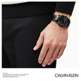 Calvin Klein City Quartz Black Dial Black Steel Strap Watch for Men - K2G2G4B1 Authentic Buy Shop Now