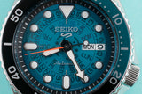 Seiko 5 Sports SKX Skeleton Green Dial Silver Steel Strap Watch For Men - SRPJ45K1 Authentic Buy Shop Now