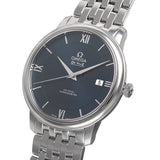 Omega De Ville Prestige Co-Axial Orbis Blue Dial Silver Steel Strap Watch for Men - 424.10.40.20.03.001 Authentic Buy Shop Now