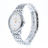 Omega De Ville Prestige Co Axial Silver Dial Silver Steel Strap Watch for Men - 424.10.40.20.02.004 Authentic Buy Shop Now