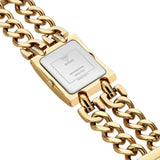 Guess Mod Heavy Metal Gold Dial Gold Steel Strap Watch For Women - W1117L2 Authentic Buy Shop Now