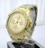Guess Mini Phantom Diamonds Gold Dial Gold Steel Strap Watch for Women - W0235L5 Authentic Buy Shop Now