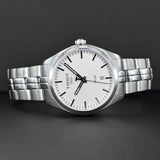 Tissot PR 100 Quartz White Dial Silver Steel Strap Watch For Women - T101.410.11.031.00 Authentic Buy Shop Now