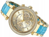 Michael Kors Parker Gold Dial Two Tone Steel Strap Watch for Women - MK6364 Authentic Buy Shop Now