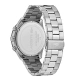 Lacoste Boston Chronograph Black Dial Silver Steel Strap Watch for Men - 2011079 Authentic Buy Shop Now