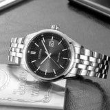 Citizen Eco Drive Black Dial Silver Steel Strap Watch For Men - BM7250-56E Authentic Buy Shop Now