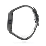Emporio Armani Luigi Automatic Skeleton Black Dial Black Leather Strap Watch For Men - AR60012 Authentic Buy Shop Now
