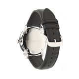 Burberry The Classic Horseferry Beige Dial Black Leather Strap Watch for Men - BU10000 Authentic Buy Shop Now