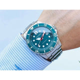Citizen Promaster Mechanical Green Dial Silver Steel Strap Watch For Men - NJ0129-87X Authentic Buy Shop Now