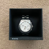 Marc Jacobs Blade White Dial SIlver Steel Strap Watch for Women - MBM3100 Authentic Buy Shop Now