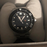 Gucci G Timeless Black Dial Silver Steel Strap Watch For Men - YA126249 Authentic Buy Shop Now