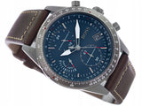 Hugo Boss Pilot Edition Blue Dial Brown Leather Strap Watch for Men - 1513852 Authentic Buy Shop Now