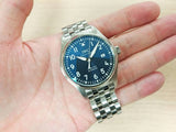 IWC Le Petit Prince XVIII Edition Blue Dial Silver Steel Strap Watch for Men - IW327014 Authentic Buy Shop Now