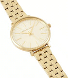 Michael Kors Pyper Quartz Gold Dial Gold Steel Strap Watch For Women - MK3898 Authentic Buy Shop Now