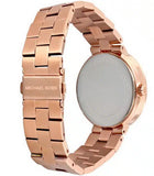 Michael Kors Garner Quartz Rose Gold Dial Rose Gold Steel Strap Watch For Women - MK6409 Authentic Buy Shop Now