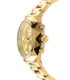 Michael Kors Raquel Analog Gold Dial Gold Steel Strap Watch For Women - MK4690 Authentic Buy Shop Now