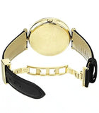 Versace Palazzo Empire Black Dial Black Leather Strap Watch for Women - VCO020017 Authentic Buy Shop Now