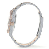 Michael Kors Taryn Quartz White Dial Two Tone Steel Strap Watch For Women - MK4461 Authentic Buy Shop Now