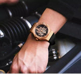 Maserati Potenza Limited Edition Automatic Skeleton Black Dial Black Leather Strap Watch For Men - R8821108025 Authentic Buy Shop Now