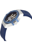 Maserati Potenza 42mm Blue Dial Automatic Silicone Strap Watch For Men - R8821108028 Authentic Buy Shop Now