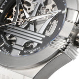 Maserati Potenza Automatic Black Dial Black Leather Strap Watch For Men - R8821108038 Authentic Buy Shop Now