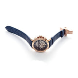 Maserati Automatic Blue Dial Blue Leather Strap Watch For Men - R8821119005 Authentic Buy Shop Now