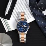 Maserati Competizione Automatic Blue Dial Two Tone Steel Strap Watch For Men - R8823100001 Authentic Buy Shop Now