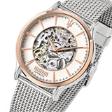 Maserati Epoca Automatic White Dial Silver Mesh Bracelet Watch For Men - R8823118001 Authentic Buy Shop Now